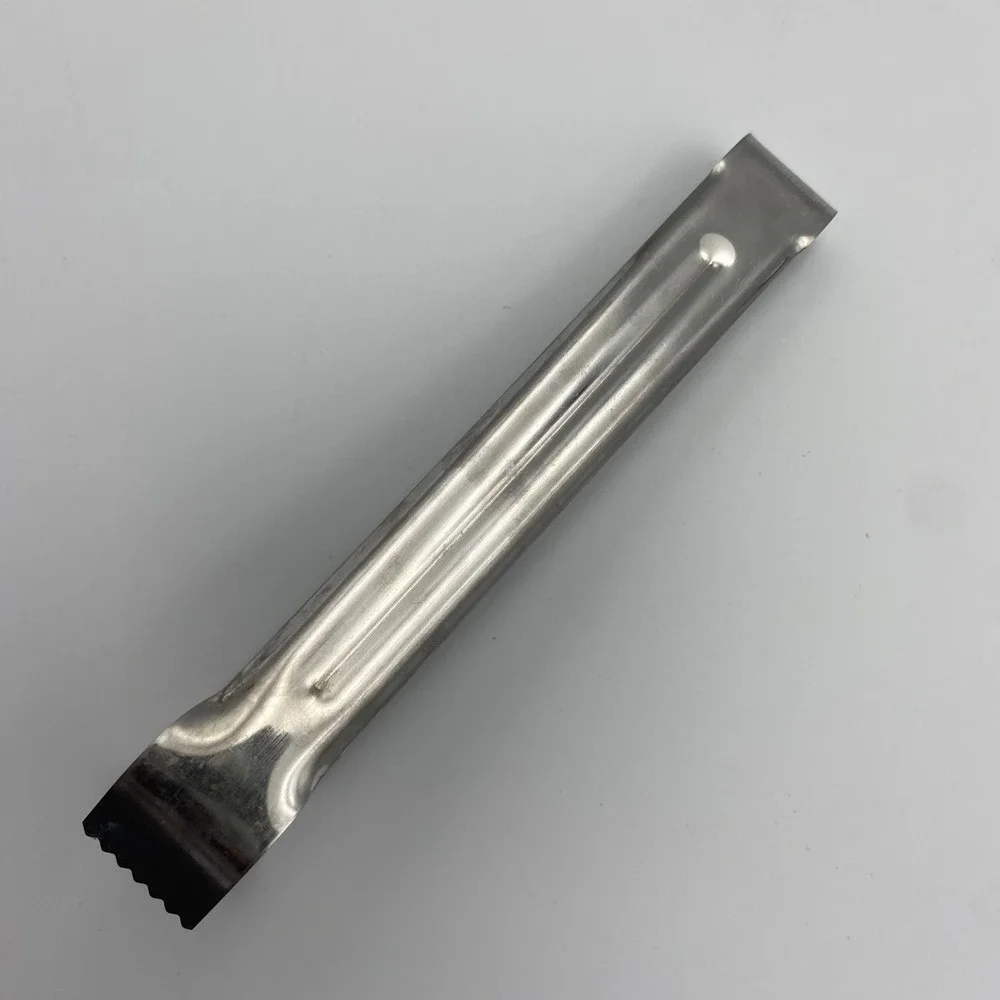 Androck Canada Stainless Steel Ice Tongs Vintage Barware Serrated Teeth‎ 7 Inch